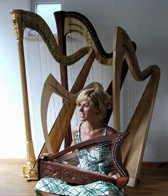 Harpiste Anne van Schothorst