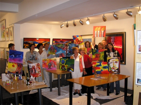 Workshop acrylschilderen