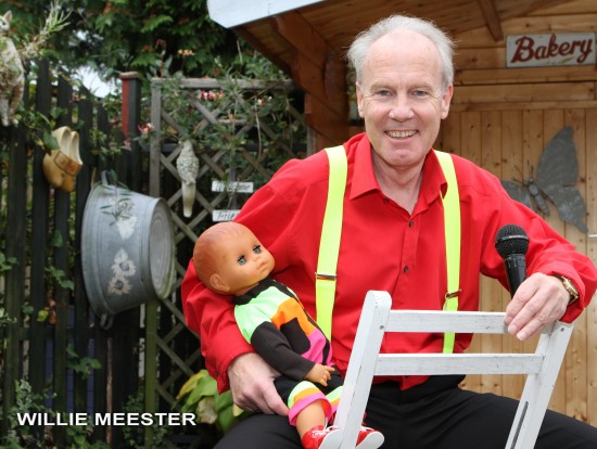 Lachen,Gieren,Brullen met bandparodist Willie Meester