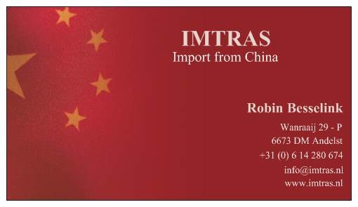 Begeleiding, advies, kennisoverdracht bij import China