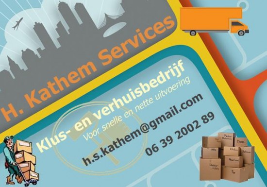 Uw handigklusser en voordelig verhuizer