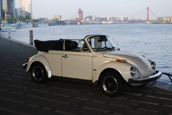 Te huur Volkswagen kever cabriolet wit - zelf rijden, alle km's vrij!