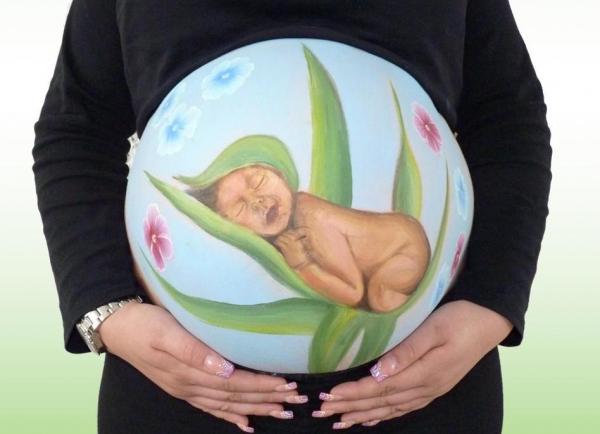 Unieke Bellypaint bij Gezelligheidkentgeentijd
