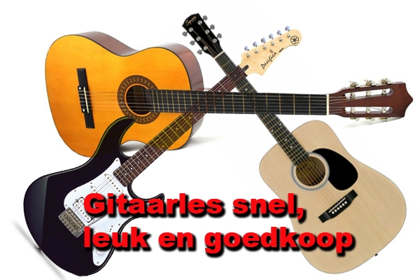 Gitaarlessen voor jong en oud in Nieuwegein