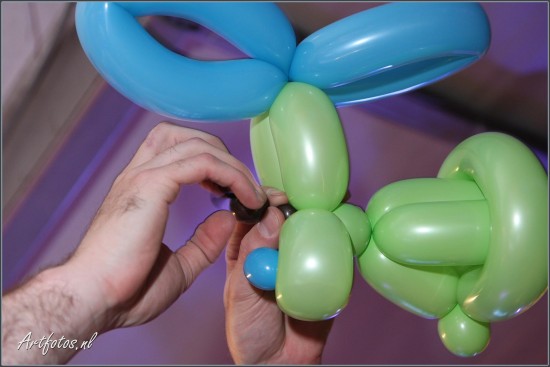 De leukste ballonartiest is Jerry de Ballonheer
