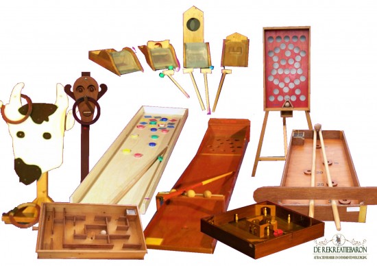 Oud Hollandse spelen, Spelen Huren!! De Rekreatiebaron