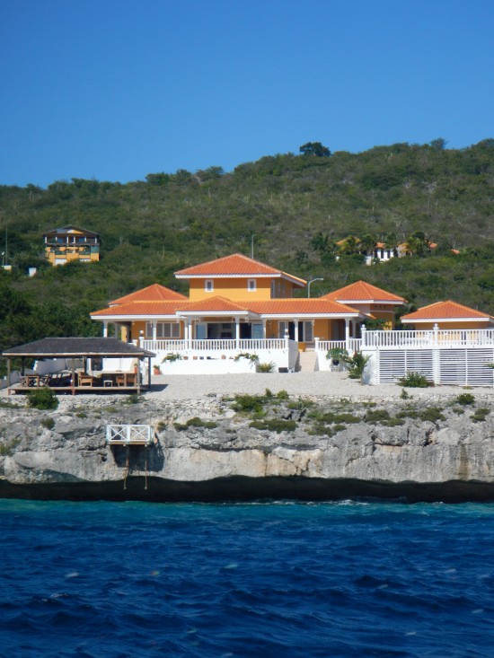 Luxe vakantiewoning met privé zwembad aan zee, Curacao