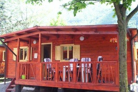 Chalet en mobile home te huur luganomeer Italie