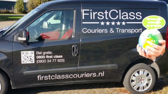 Wij zijn de schoonste koeriersdienst van Nederland