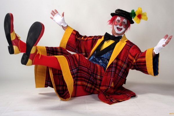 Clown Pica Pica, goochel en ballonnenclown