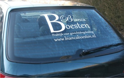 Uw partner in autobelettering