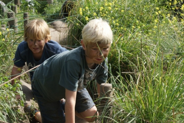 Leuk en actief kinderfeestje: Survival in Almere, Flevoland