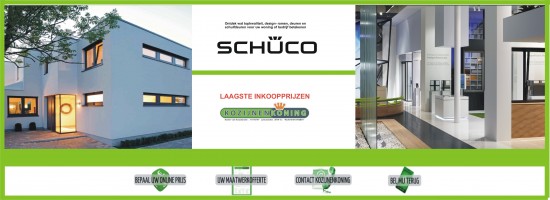 Online prijs berekenen: Schüco kunststof kozijnen deuren, de laagste inkoopprijs