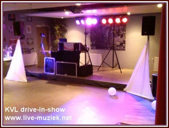 Drive-in show of een One-Man-Band al vanaf €80 per uur!