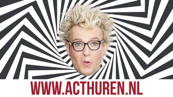 Komiek goochelaar Niels Harder huren? www.acthuren.nl