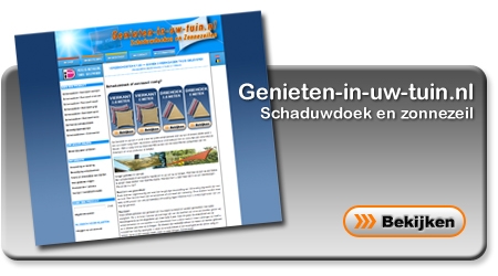Een schaduwdoek of zonnezeil nodig?