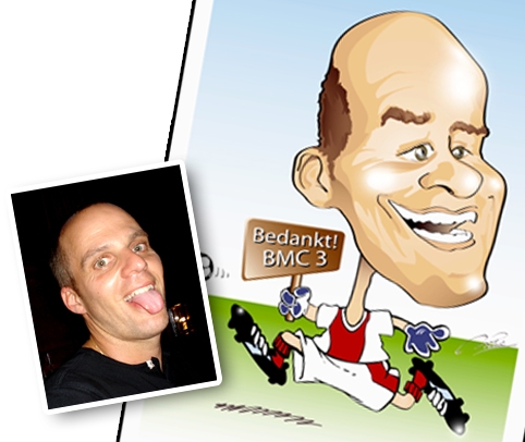 Verras hem of haar met een unieke karikatuur!