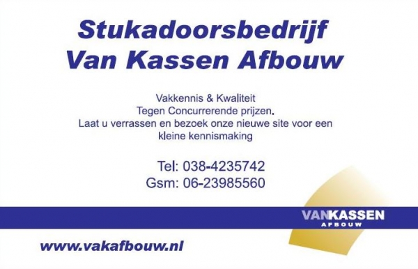 Stukadoor op korte termijn nodig??kom eens kijken!!