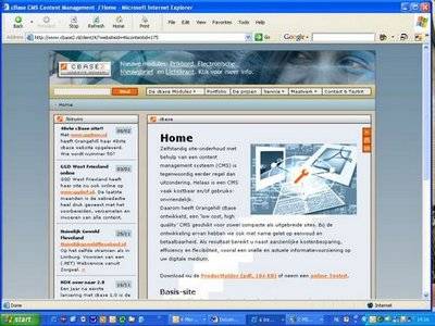 CBase het 'low cost - high quality CMS