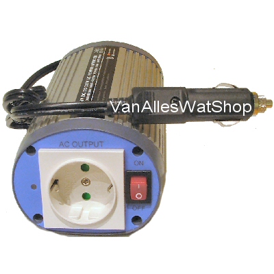 Omvormers van 150W tot 2500W (en hoger) op 12/24V=