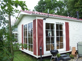 Luxe stacaravan-chalet Noordzee-Goedereede bij Ouddorp
