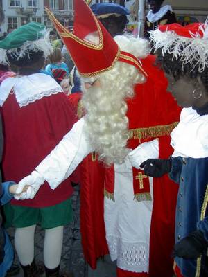 Sinterklaas op bezoek