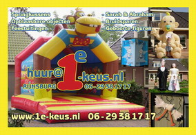 Huur een springkussen of een leuke opblaasexposure