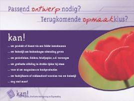 Kan!...voor prepress, vormgeving en signmaking