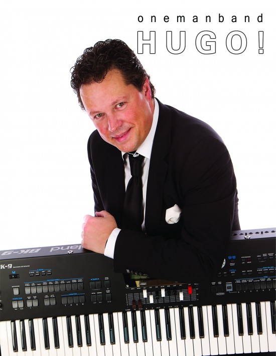 Zanger Keyboard-Entertainer One-Man Band HUGO! Live-muziek voor uw feest of evenement