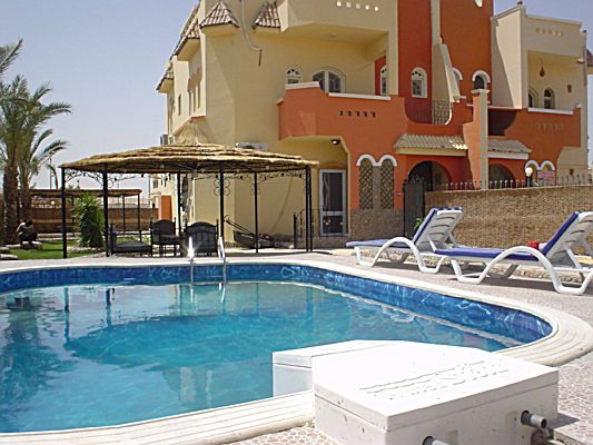 Appartement met prive zwembad te huur egypte hurghada
