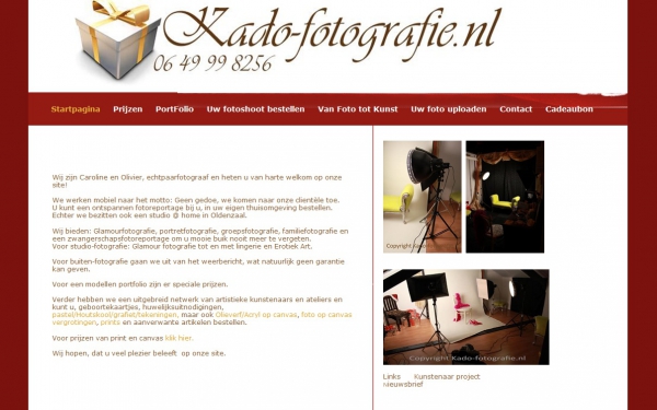 Eindelijk uw eigen website of webwinkel 0649998256