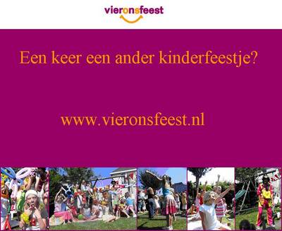 Kinderfeestje Groningen VIERONSFEEST