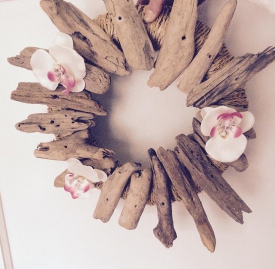 Brocante bloemsierkunst Madelieffje