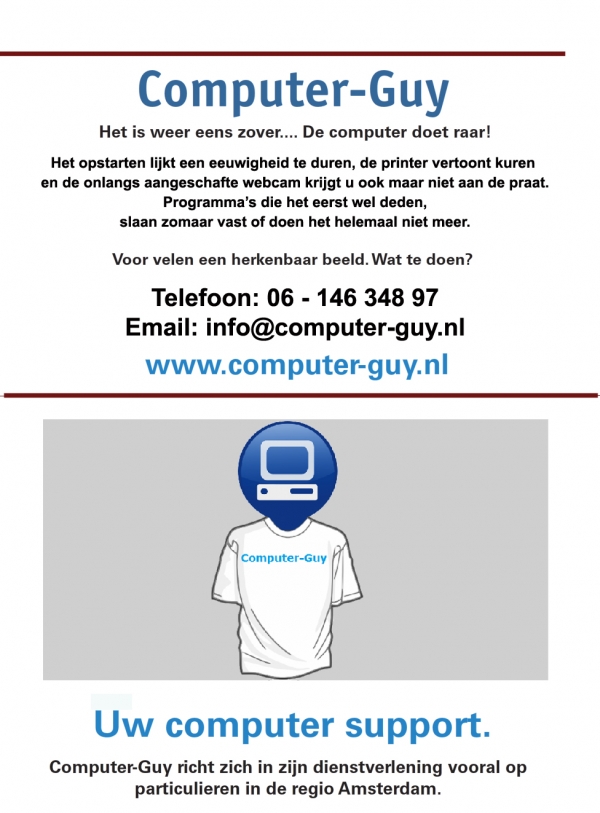 Computer-Guy uw Computer support