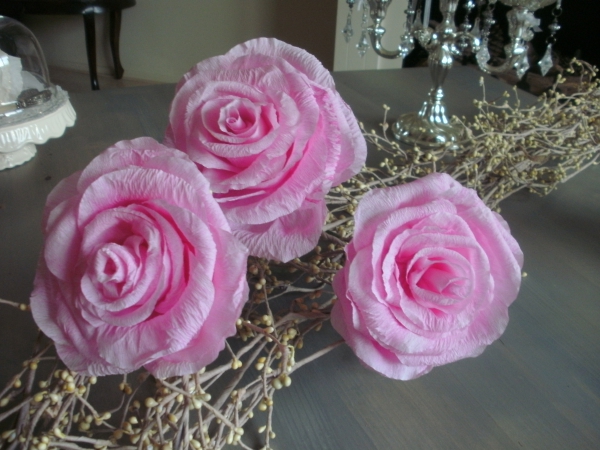 Workshop Paper Roses