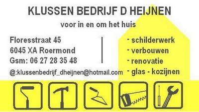 Voor al uw klussen in en om het huis